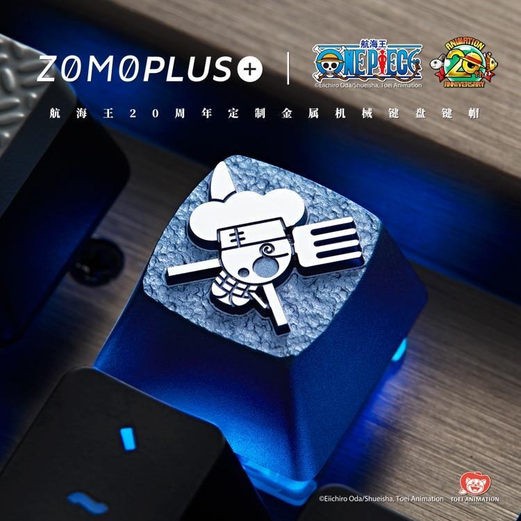 ZOMO Plus Sanji One Piece Artisan Keycap - أكسسوار لوحة مفاتيح